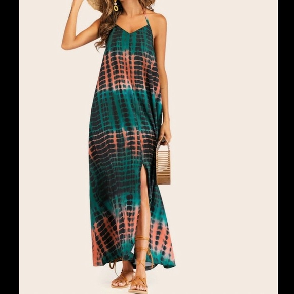 🆕NEW!🛍 Summer Sunset Maxi Dress ☀️ - Picture 3 of 6